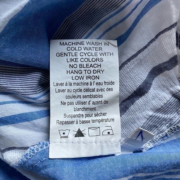 STRIPED Off-the-Shoulder Top - Picture 5 of 5